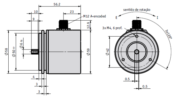 Desenho Técnico Av58m Grunn Do Brasil 6203