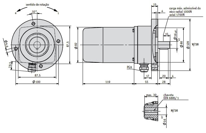 Desenho Técnico Gp041 Grunn Do Brasil 3074