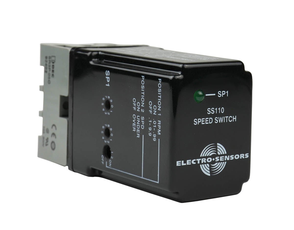 Monitor de baixa velocidade do eixo SS110 da Electro-Sensors