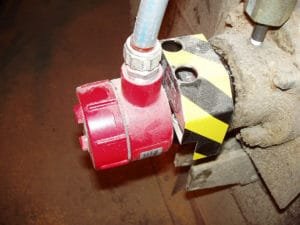 Sensor de movimento FB420 aplicado em correia transportadora com risco de poeira combustível