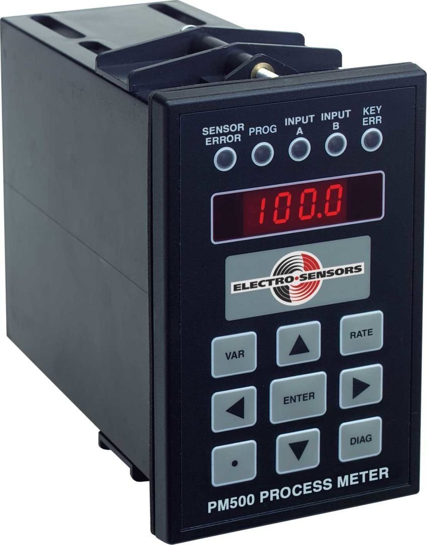 Medidor de processo totalmente programável PM500 da Electro-Sensors