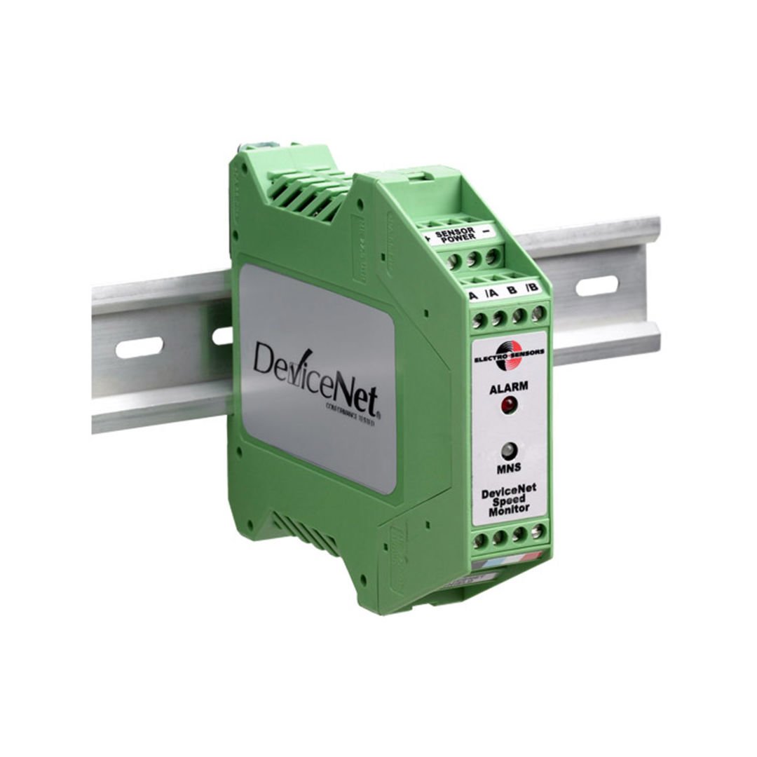Medidor de velocidade de eixo de entrada universal com alarmes e interface de rede DeviceNet SPEEDTALKER-DN (UI)