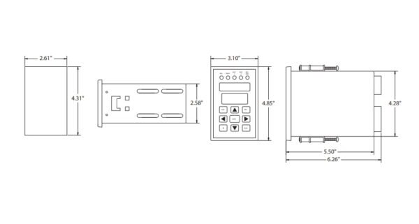 Desenho Técnico Tr400 Dimensional Grunn Do Brasil 9308