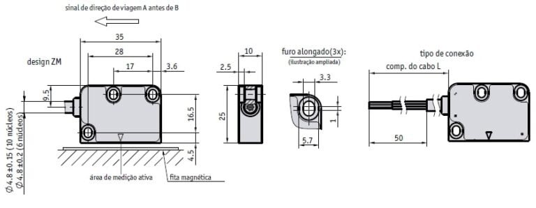 Sensor Magnético Msk320r Da Siko Gmbh Grunn Do Brasil 3190